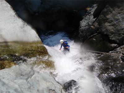 Canyoning en Italie