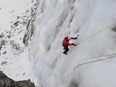 Cascade de glace - Stage 5 jours