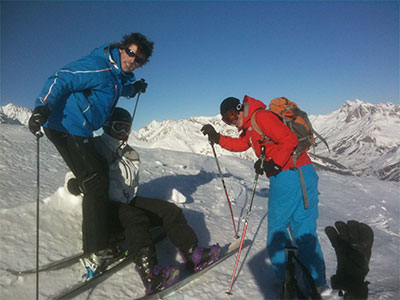 guide sur les skis
