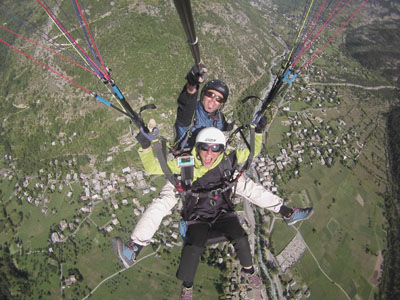 Parapente vol découverte