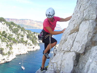 Séjour escalade grandes voies, massif des Calanques de Marseille (niveau 4), 3 jj