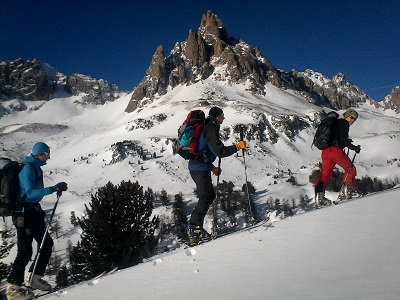 Ski de rando itinérant en Clarée.  3 j