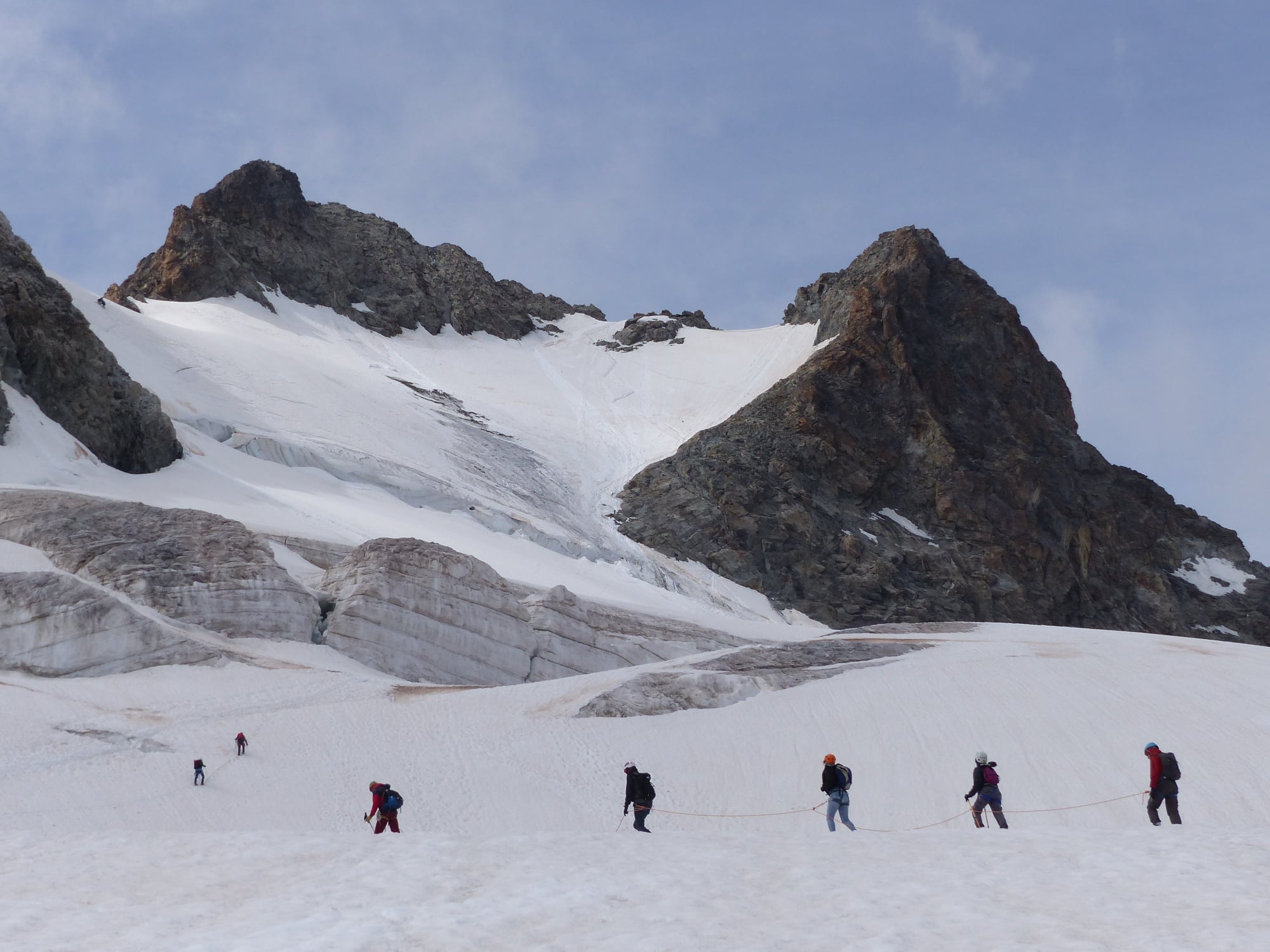 Alpinisme initiation, pic de la Grave 3667m. 1j